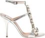 Moschino Sandalen Sandals Silver in zilver - Thumbnail 1