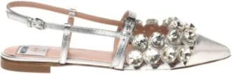 Moschino Sandalen Sandals Silver in zilver