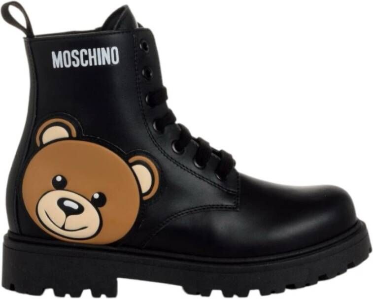 Moschino Zwarte Kinderlaarzen