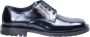 Moschino Zwarte Metallic Letter Auto Schoenen Black Heren - Thumbnail 1