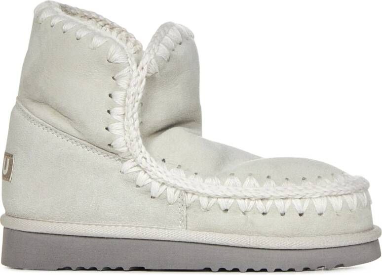 Mou Ankle Boots Beige Dames