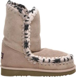 Mou Ankle Boots Beige Dames