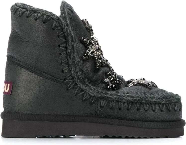 Mou Ankle Boots Black Dames