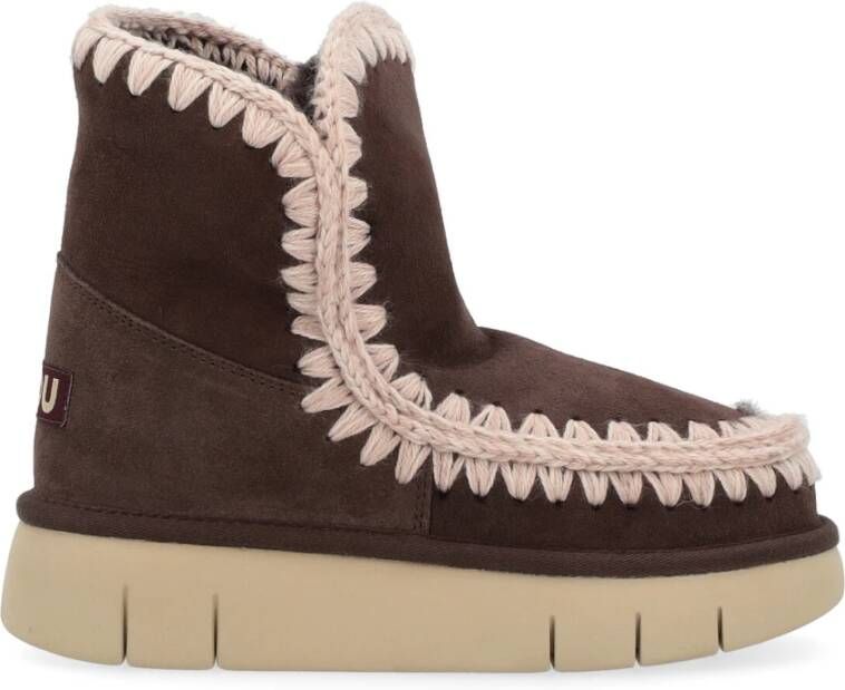 Mou Ankle Boots Brown Dames