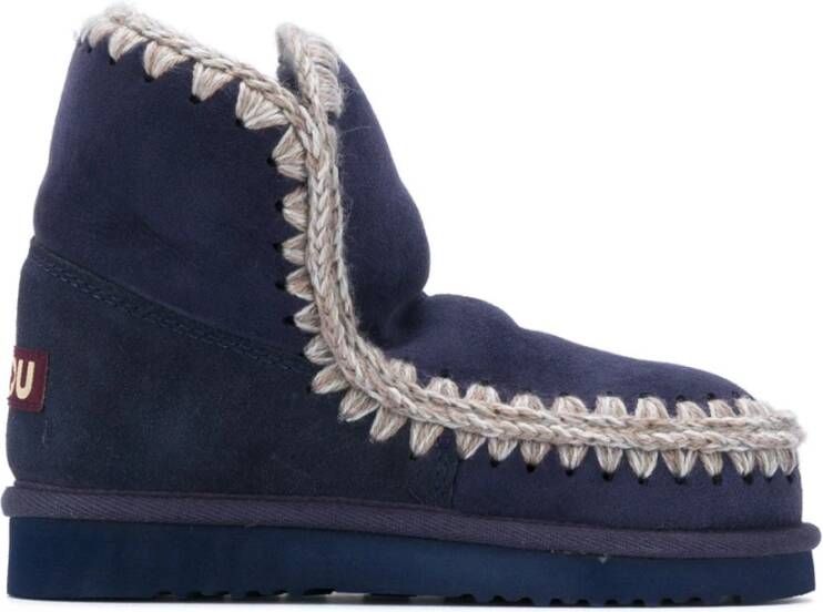 Mou Ankle Winterlaarzen Blue Dames