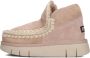 MOU Vachtlaarzen Dames Eskimo Bounce Sneaker Maat: 37 Materiaal: Suède Kleur: Beige - Thumbnail 13