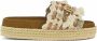 MOU Slippers Dames Monoband Rope Sandal Fringes Maat: 36 Materiaal: Raffia Kleur: Bruin - Thumbnail 3