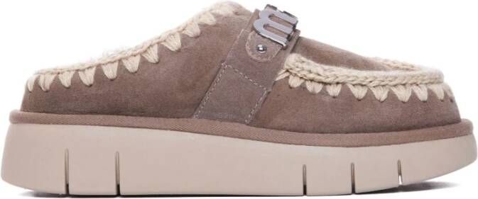 Mou Beige Sandalen voor Vrouwen