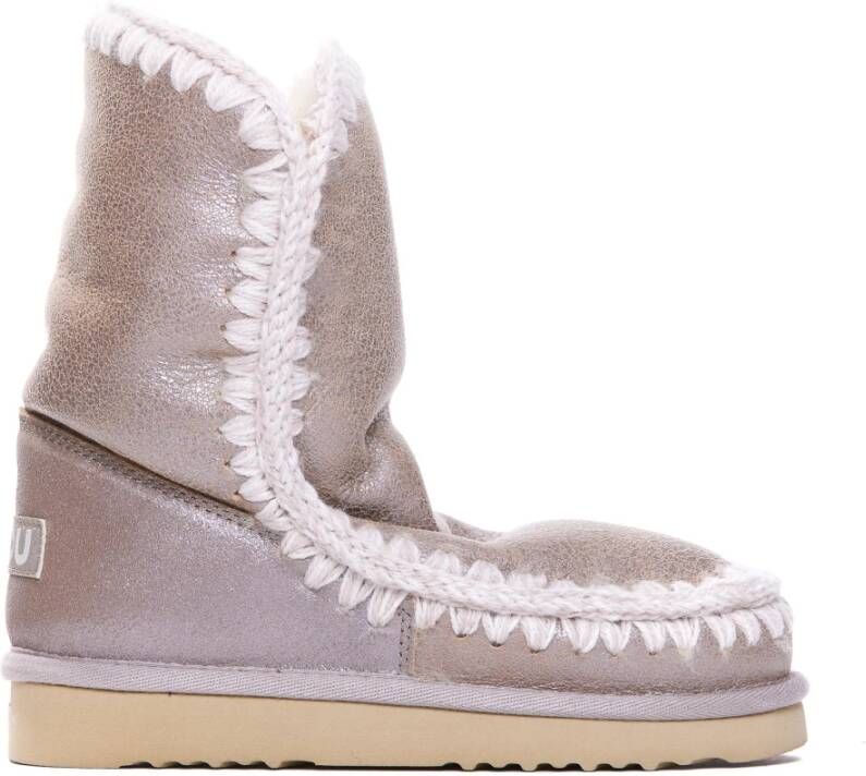 Mou Beige Winterlaarzen