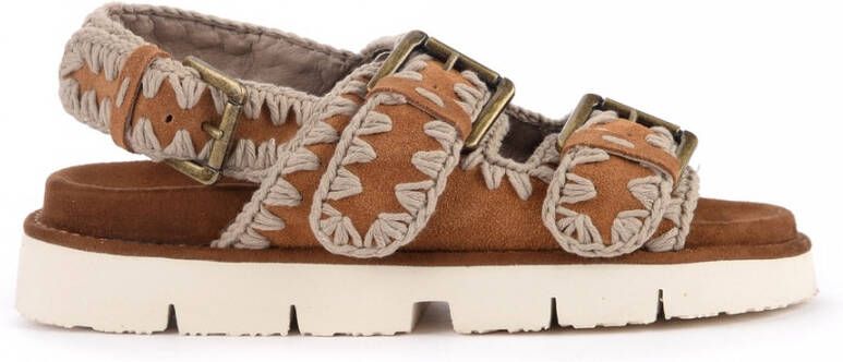 MOU Dames New Bio 02 Maat: 36 Materiaal: Suède Kleur: Cognac - Foto 6