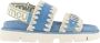 Mou Sandalen Bio Strap Sandalen Blauw Mu.sw461001t in beige - Thumbnail 2