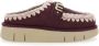 Mou Bordeaux Sandalen met Bounce Clog Logo - Thumbnail 1