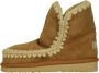 MOU Vachtlaarzen Dames Eskimo 18 Glitter Logo Maat: 37 Materiaal: Suède Kleur: Cognac - Thumbnail 13