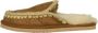 MOU Slipper Full Eskimo Stitch Pantoffels Sloffen Dames Cognac - Thumbnail 3