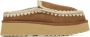 MOU Instappers Dames Clog Eskimo Platform Maat: 40 Materiaal: Suède Kleur: Cognac - Thumbnail 3