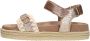 MOU Sandalen Dames Rope Sandal With Back Strap Maat: 37 Materiaal: Leer Kleur: Brons - Thumbnail 6