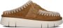 MOU Instappers Dames Bounce Clog Maat: 37 Materiaal: Suède Kleur: Cognac - Thumbnail 3