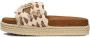 MOU Slippers Dames Monoband Rope Sandal Fringes Maat: 36 Materiaal: Raffia Kleur: Bruin - Thumbnail 9