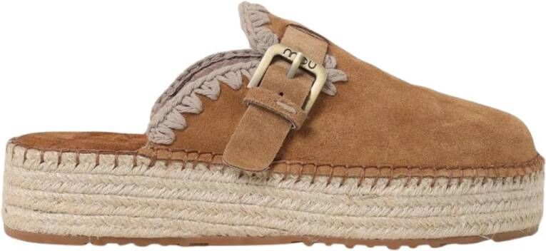 Mou Sandalen Sandals Brandy in bruin