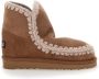 MOU Vachtlaarzen Dames Eskimo 18 Glitter Logo Maat: 38 Materiaal: Suède Kleur: Beige - Thumbnail 9