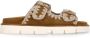 MOU Slippers Dames New Bio Maat: 36 Materiaal: Suède Kleur: Cognac - Thumbnail 15