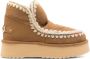 MOU Bruine Laarzen Eskimo 18 Platform Rhinestones - Thumbnail 1