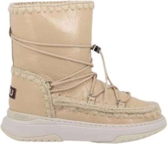 Mou Dames Beige Snowboot met Platform Beige Dames