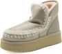 Mou Mini Eskimo Platform metallic laars Beige Dames - Thumbnail 3