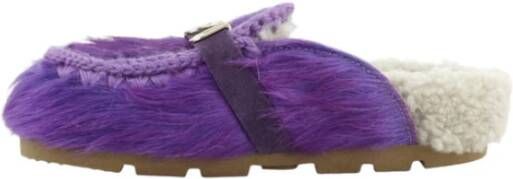 Mou Dames Slippers Purple Dames