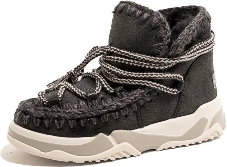 Mou Dames Trainer Scoubidoo Lace Black Dames