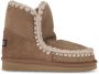 MOU Vachtlaarzen Dames Eskimo 18 Glitter Logo Maat: 38 Materiaal: Suède Kleur: Beige - Thumbnail 3