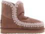MOU Vachtlaarzen Dames Eskimo 18 Glitter Logo Maat: 39 Materiaal: Suède Kleur: Beige - Thumbnail 3