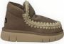 MOU Vachtlaarzen Dames Eskimo Bounce Sneaker Maat: 40 Materiaal: Suède Kleur: Taupe - Thumbnail 3