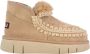 MOU Vachtlaarzen Dames Eskimo Bounce Sneaker Maat: 41 Materiaal: Suède Kleur: Beige - Thumbnail 3