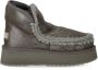 Mou Eskimo Platform Enkellaars IJzer Grijs Gray Dames - Thumbnail 14