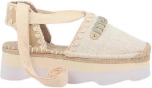 Mou Espadrilles Beige Dames