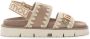 MOU Sandalen Dames New Bio Sandal Maat: 37 Materiaal: Suède Kleur: Beige - Thumbnail 3