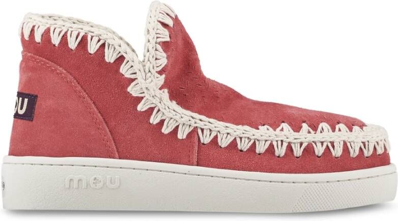 Mou Geperforeerde Suède Zomer Sneakers