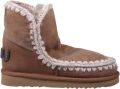 MOU Leren laarzen Eskimo 18 Glitter Logo - Roze