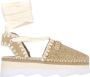 Mou Sandalen Gold Lurex Sandals in goud - Thumbnail 1