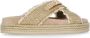 MOU Slippers Dames Criss-cross Maat: 40 Materiaal: Raffia Kleur: Beige - Thumbnail 2
