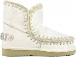 Mou Witte Eskimo Laarzen voor Dames met Rhinestones White