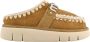 MOU Instappers Dames Bounce Clog Maat: 41 Materiaal: Suède Kleur: Cognac - Thumbnail 2