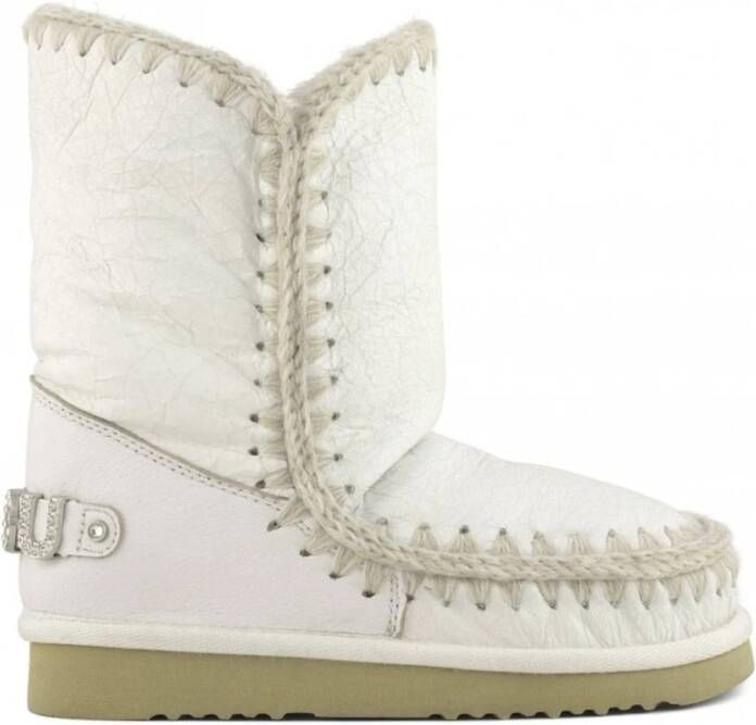 Mou Iconische Eskimo-laars met Strass-logo
