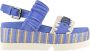 Mou Japanse Stijl Suède Platform Sandaal Multicolor Dames - Thumbnail 3