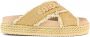 MOU Slippers Dames Criss-cross Maat: 39 Materiaal: Raffia Kleur: Beige - Thumbnail 3