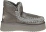 Mou Eskimo Platform Enkellaars IJzer Grijs Gray Dames - Thumbnail 1