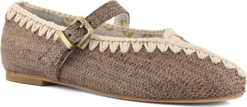 Mou Ballerina in raffia