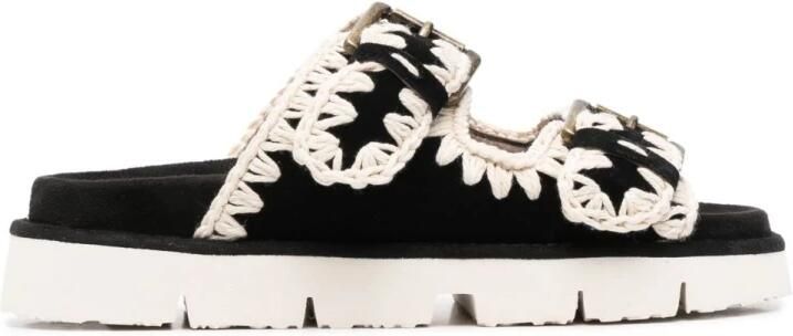 Mou Bio Two-Buckle Sandal