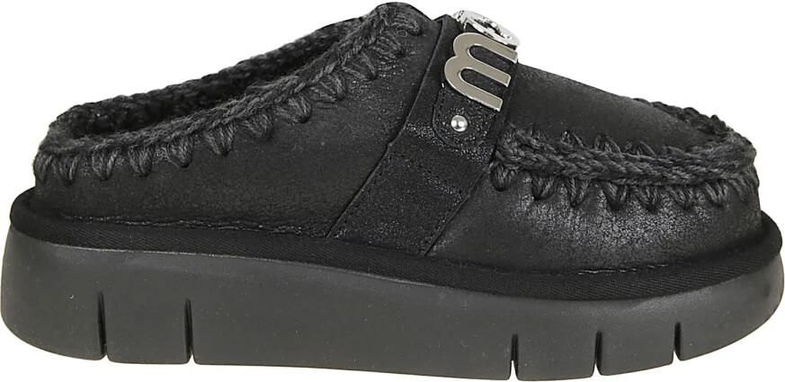 Mou Bounce Clog Special Leather